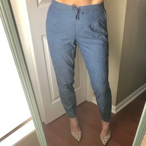 WHBM Chambray Joggers